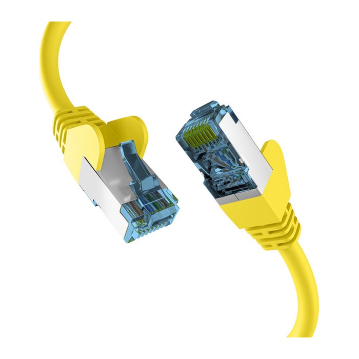 EFB RJ45 Patchkabel mit Cat7 Rohkabel 7.50m gelb