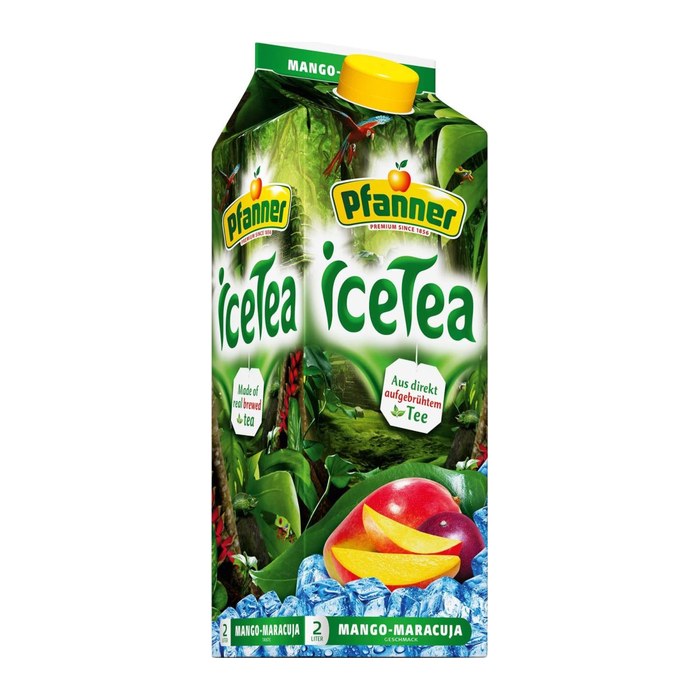 Pfanner Eistee Mango, Maracuja 6x 2,0 l