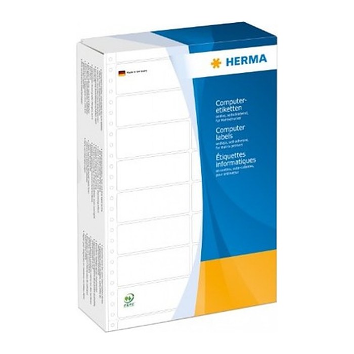 HERMA Computeretiketten weiß 88,9x35,7 mm Papier 8000 St.