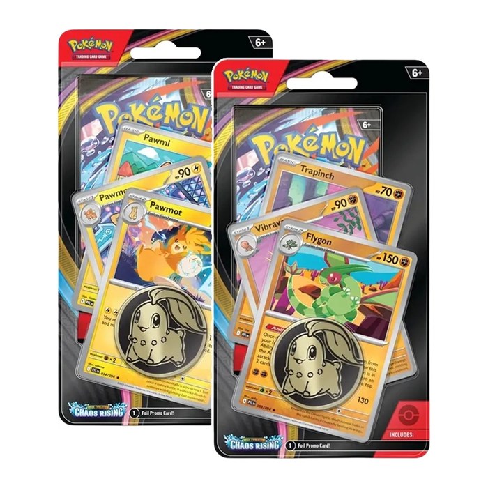 Pokemon Trading Card Englisch Blister Checklane Chaos Rising