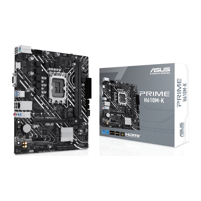 ASUS PRIME H610M-K (INTEL,1700,DDR5,mATX)