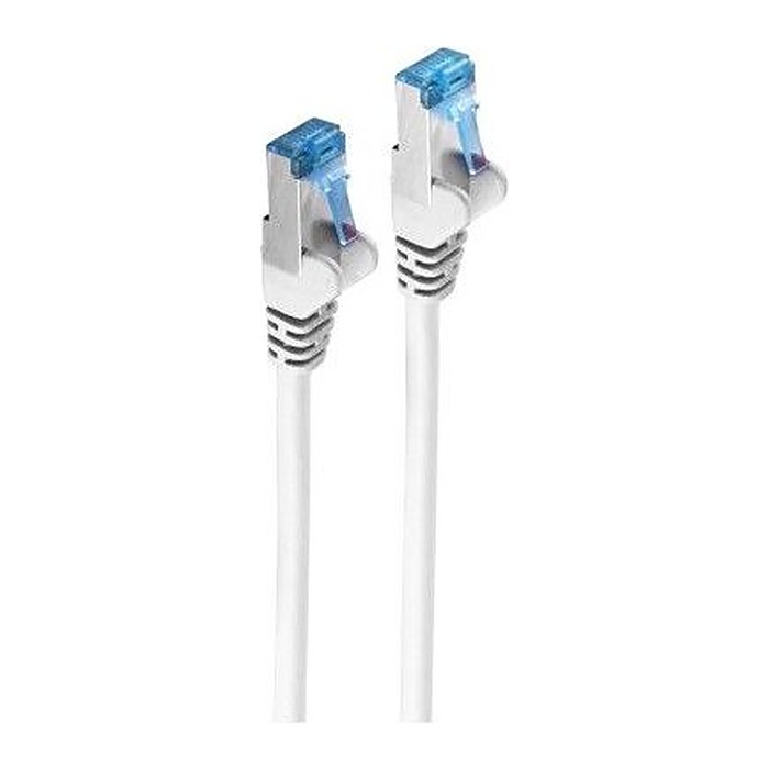 Shiverpeaks Netzwerkkabel Patchkab cat6A S/FTP PIMF weiß 1m