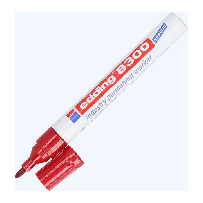 edding 8300 Industriemarker rot 1,5 - 3,0 mm, 1 St.