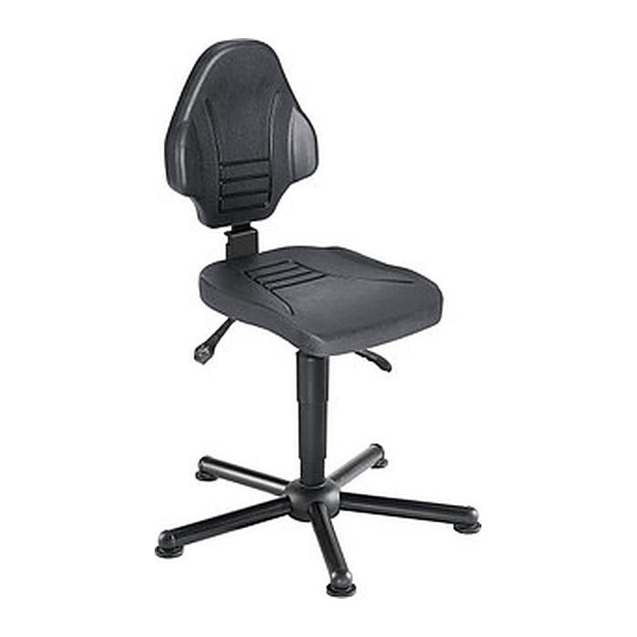 meychair XXL Arbeitsdrehstuhl W13-25-TG-PU schwarz
