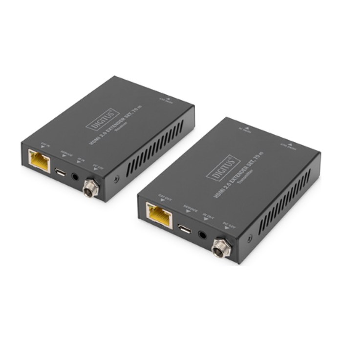 DIGITUS HDMI Extender Set Cat5e/6/6a/7/8 4K/60Hz bis 70m