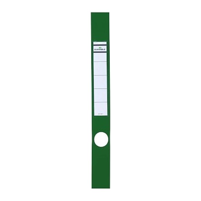 DURABLE Ordneretiketten ORDOFIX® grün für 5,0 cm Rückenbreite, 10 St.