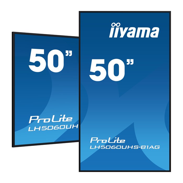 iiyama ProLite LH5060UHS-B1AG UHD-Display, schwarz, 126,0 cm (50,0 Zoll)
