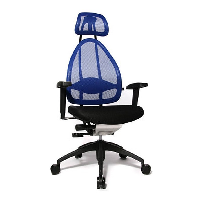Topstar Bürostuhl Open Art® 2010, OPA0T B980 Stoff blau, Gestell schwarz