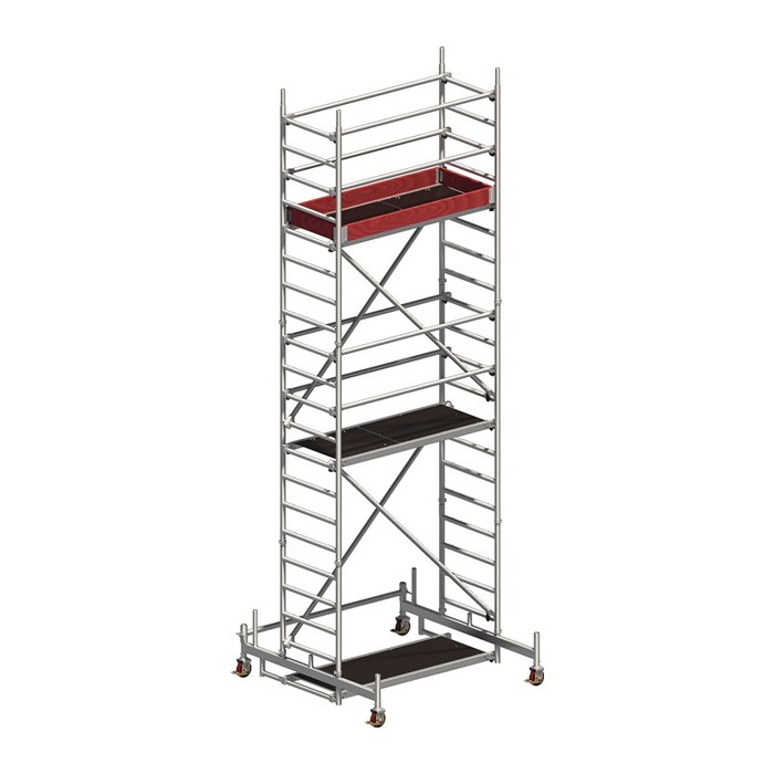 Layher Gerüst 1403 Uni Leicht P2 max. Arbeitshöhe 6,26 m