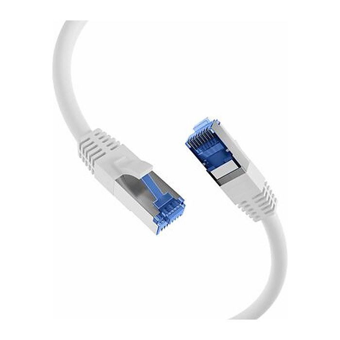 EFB RJ45 Patchk. S/FTP Cat.6A Cat7 TPE superflex 7.50m weiß
