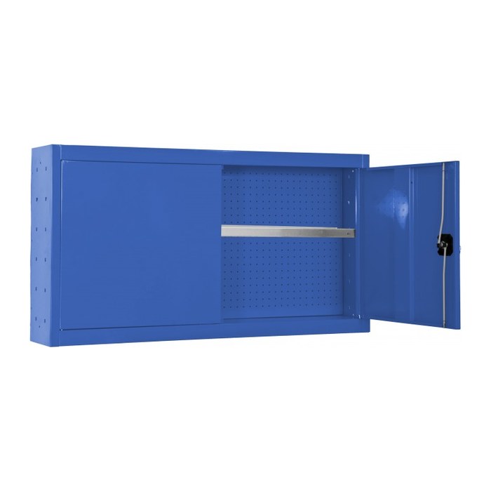 Simonrack Stahlschrank 8425437122835 blau 1 Fachboden 65,0 x 27,5 x 120,0 cm, zerlegt, 1 St.