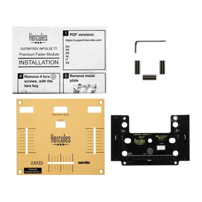 AddOn Mixersteuerung DJ Inpulse T7 Premium Faders Modul retail