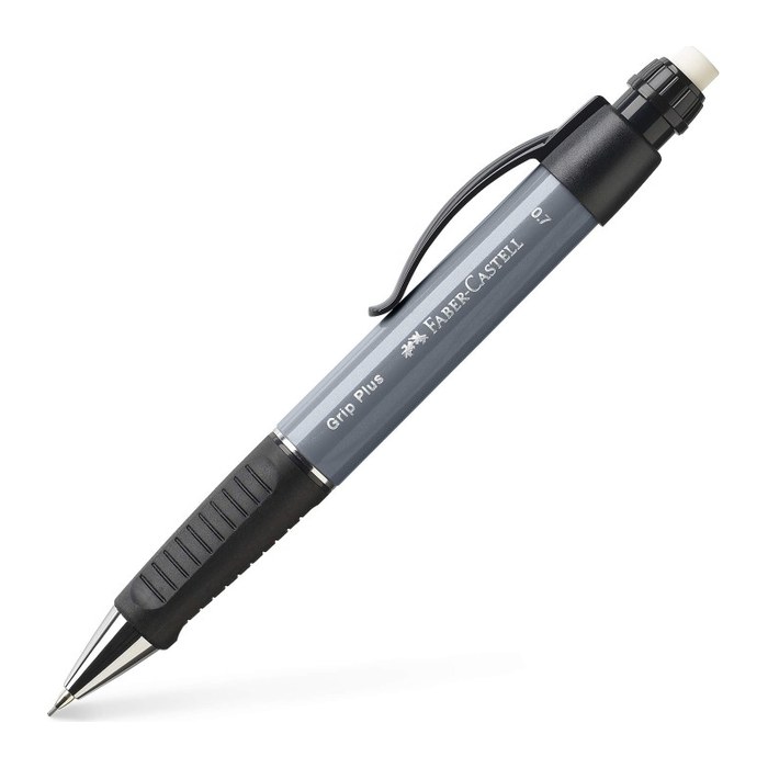FABER-CASTELL Grip Plus Druckbleistift grau B 0,7 mm, 1 St.