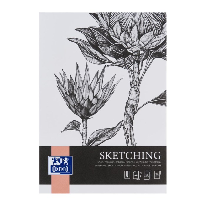 OXFORD Skizzenblock Sketching DIN A4, 1 St.