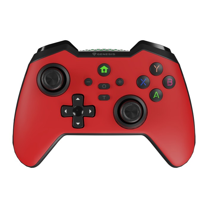 Genesis Gamepad MANGAN 400 kabellos rot/schwarz (PC/Switch)