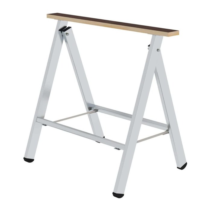 MUNK Arbeitsbock 30413 klappbar silber, H: 81,0 cm