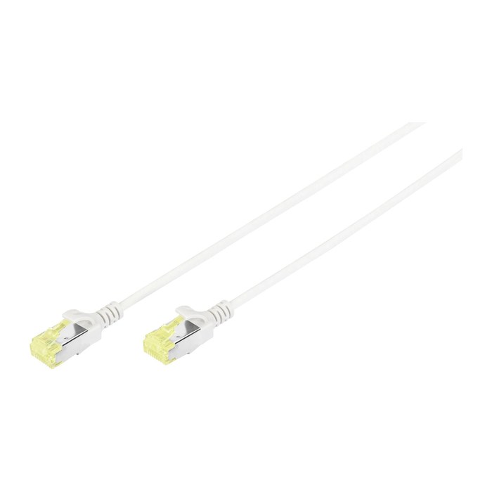 DIGITUS Patchkabel CAT 6A U/FTP Slim 1m grau