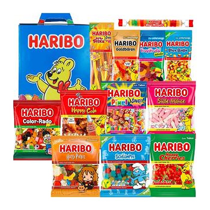 HARIBO Mix-Box Fruchtgummi 11 Stück, 11 St.