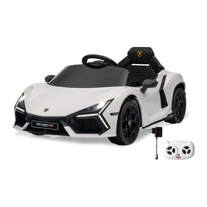 Jamara Ride-on Lamborghini Revuelto weiß 2,4GHz Li-Power 12.