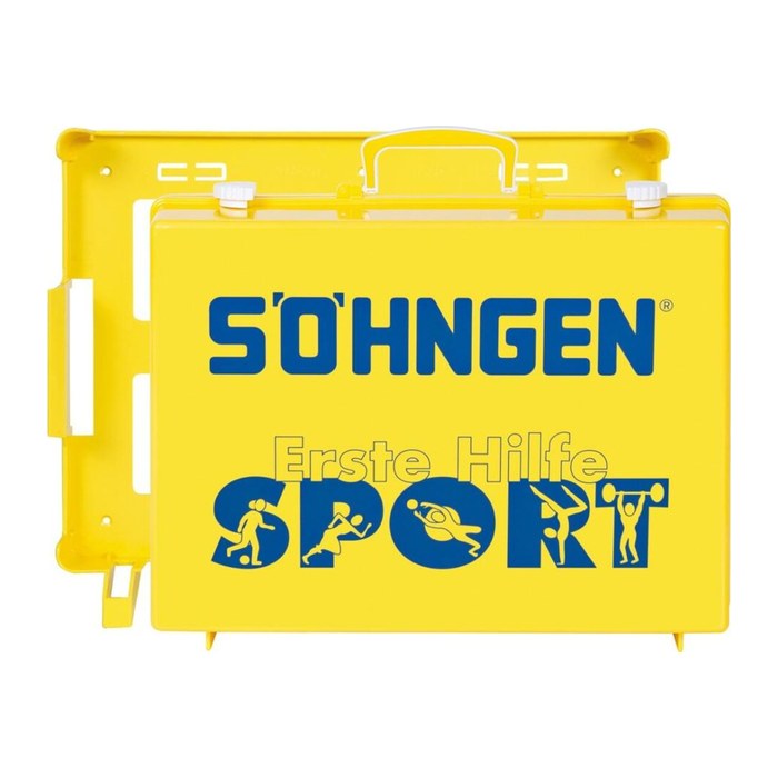 SÖHNGEN Erste-Hilfe-Koffer MultiSPORT DIN 13157 + Erweiterung gelb