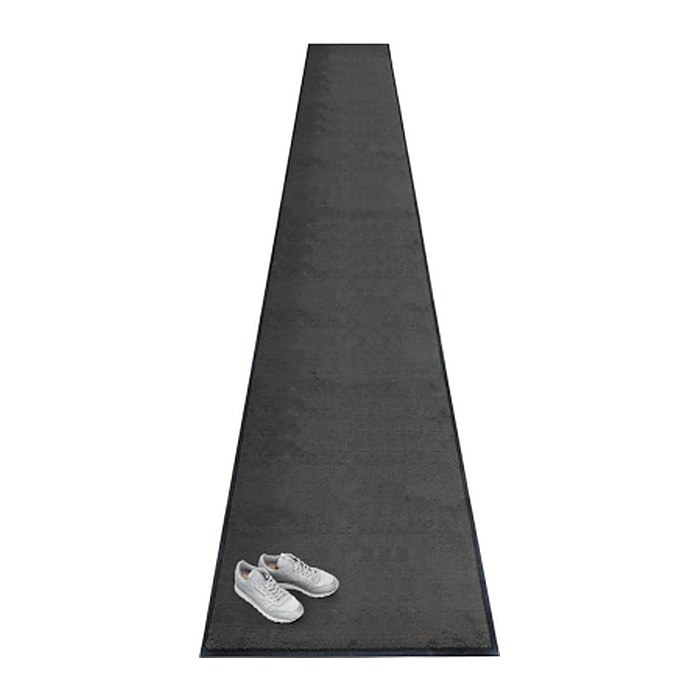 miltex Fußmatte Eazycare Style schwarzgrau 85,0 x 300,0 cm
