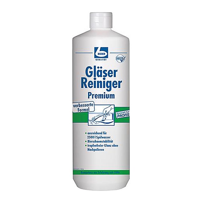 DR.BECHER Gläser Reiniger Premium Spülmittel, 1 l, 1 St.