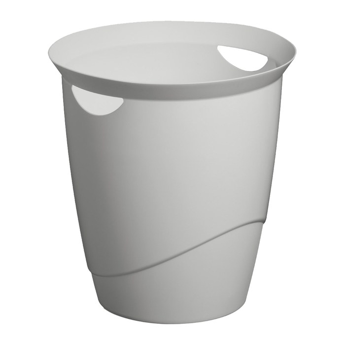 DURABLE Papierkorb ECO 16l rund grau