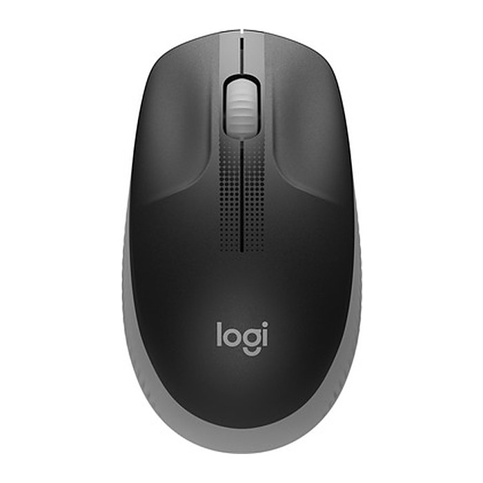 Logitech M190 Maus kabellos schwarz, grau