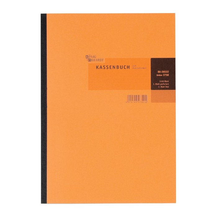 KÖNIG & EBHARDT Kassenbericht Formularbuch 86-26532, 1 St.