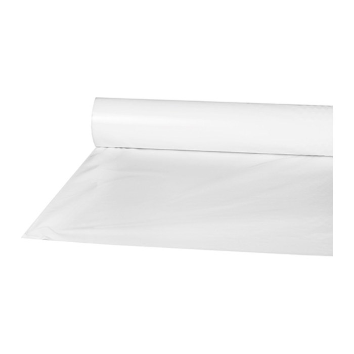 STARPAK Tischdecke weiß 80,0 cm x 50,0 m, 1 St.