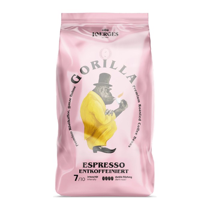 GORILLA Delicato Kaffeebohnen, 1 kg