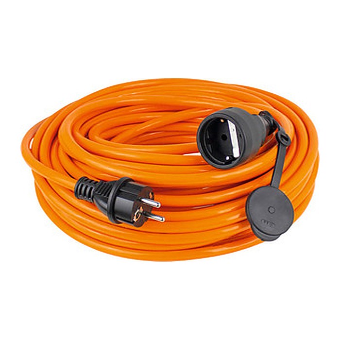as-Schwabe Baustellen Verlängerungskabel orange