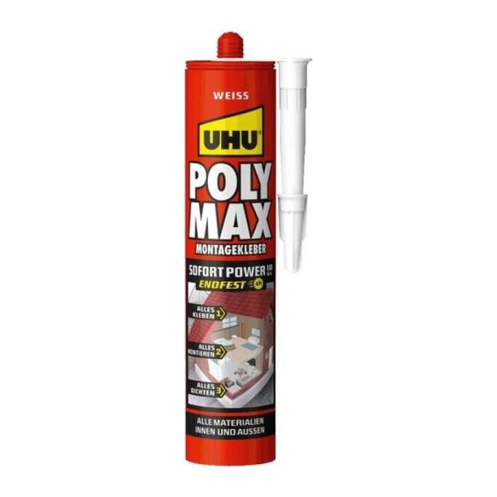 UHU POLY MAX Montagekleber 440,0 g, 1 St.