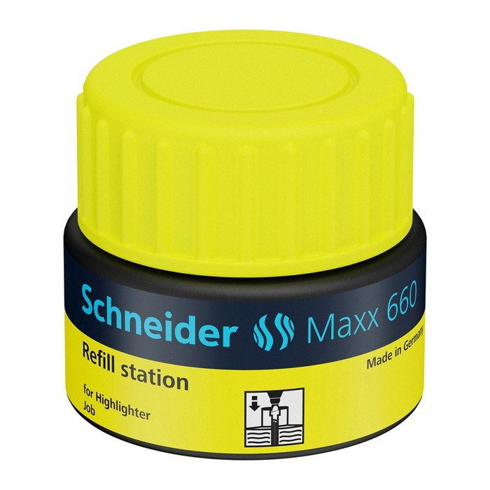 Schneider Nachfülltinte Maxx 660 gelb