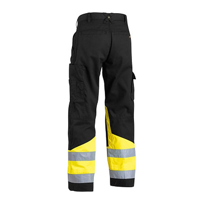 BLAKLÄDER® unisex Warnschutzhose 1564 schwarz, gelb Größe 48