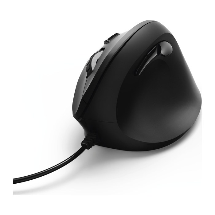 hama EMC-500 Maus ergonomisch kabelgebunden schwarz