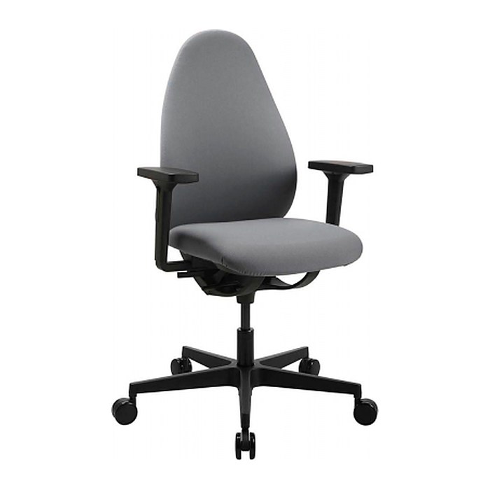 Topstar Bürostuhl Soft Sitness Art G, SA60O2MT3MT3 Stoff grau, Gestell schwarz