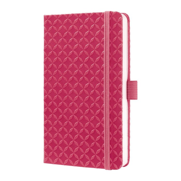 SIGEL Notizbuch Jolie® ca. DIN A6 liniert, fuchsia pink Hardcover 174 Seiten, 1 St.