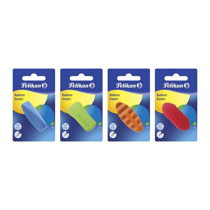 Pelikan Radiergummis Erasers DR20 farbsortiert, 1 St.