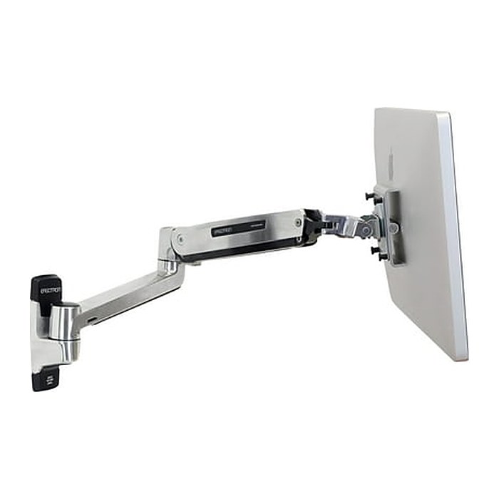 ergotron Monitor-Halterung LX HD Schwenkarm 45-383-026 silber für 1 Monitor, Wandhalterung