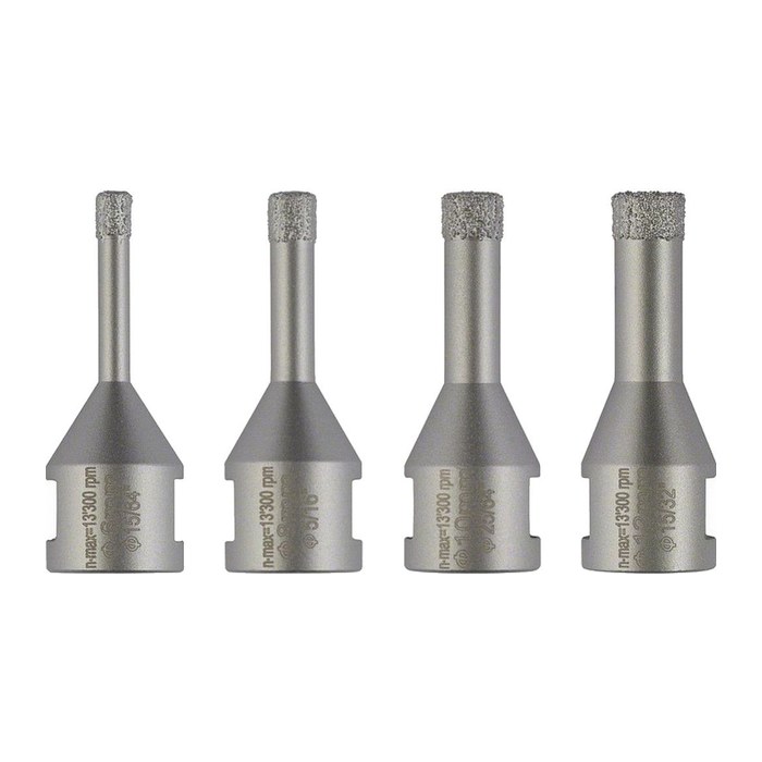 BOSCH Diamantbohrer-Set PRO Ceramic dry, 4-teilig