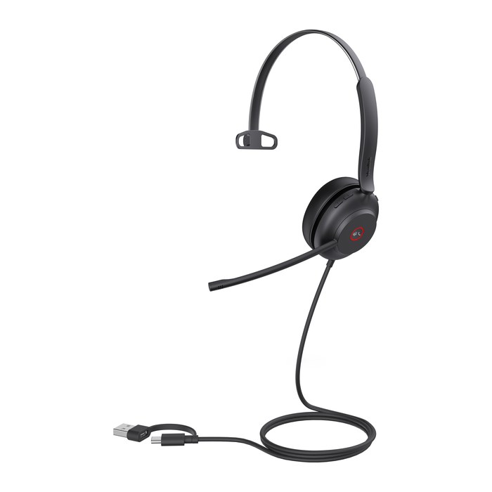 Yealink Headset UH37 Mono Teams USB-C/A