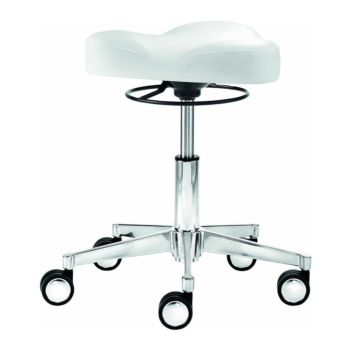 Mayer Sitz- & Stehhocker 1299 30 582 weiß Kunstleder, 1 St.