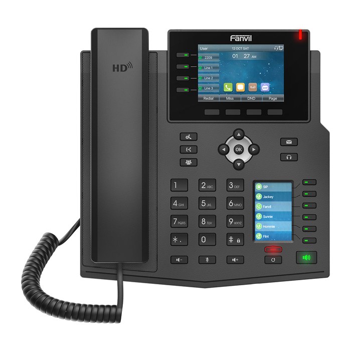 Fanvil IP Telefon X5U schwarz V2