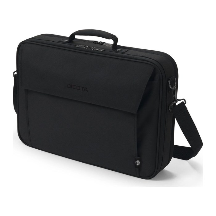 DICOTA Laptoptasche Eco Multi Plus BASE Kunstfaser schwarz D30491-RPET bis 39,6 cm (15,6 Zoll)