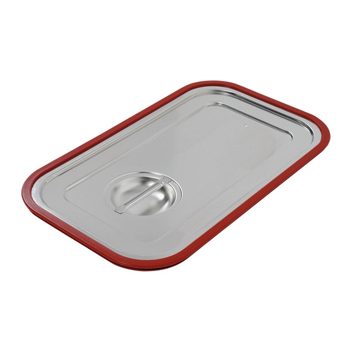Bartscher Transportdeckel für GN-Behälter Top Line, mit Dichtung, 1/1 silber, 1 St.