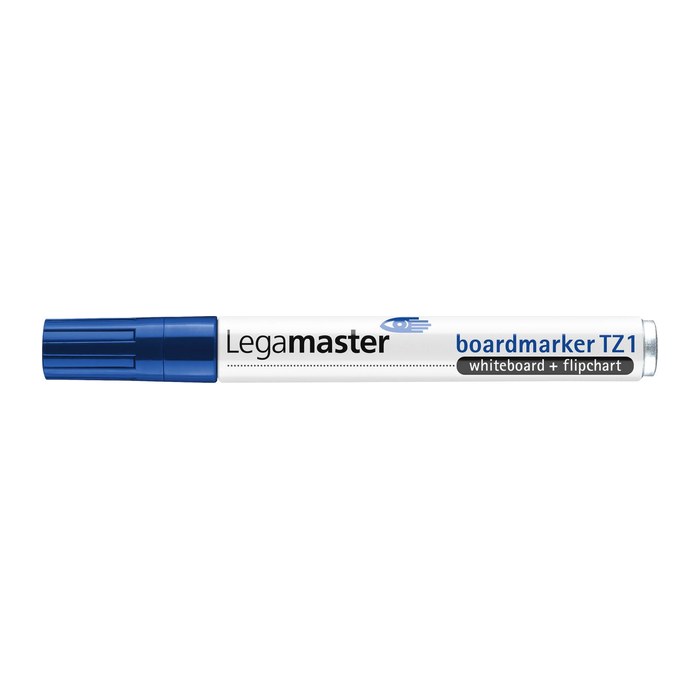 Legamaster TZ 1 Whiteboard- und Flipchart-Marker blau 1,5 - 3,0 mm, 10 St.