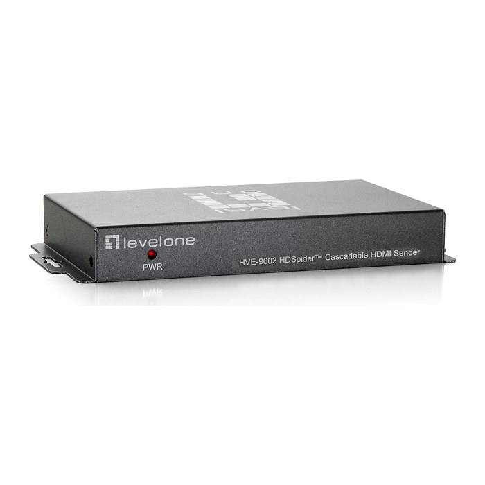 LevelOne HDMI Sender Cat5 2xRJ45/HDMI/AUX 60.00m grau