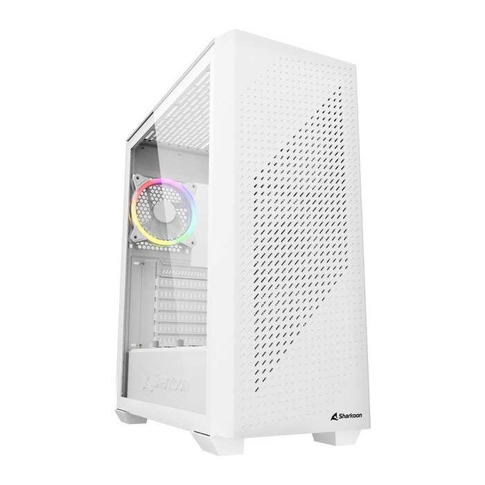 Sharkoon Gehäuse VS9 RGB ATX 1xGlas weiß