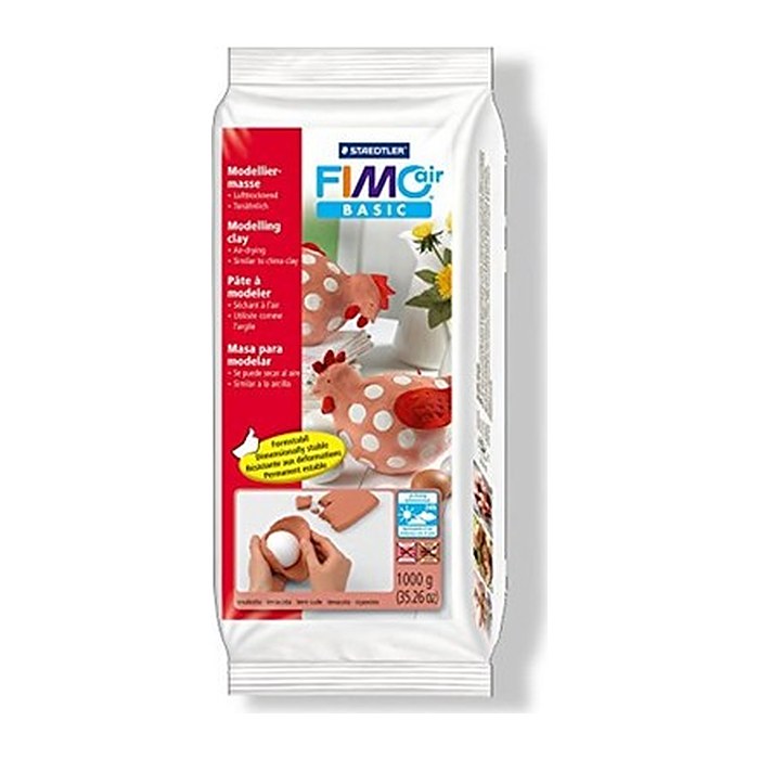 FIMO Mod.masse FimoAir basic 1kg terra